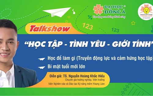 Chuỗi chương trình chăm sóc sức khoẻ tinh thần cho học sinh THPT 2024 Đại học Đông Á 